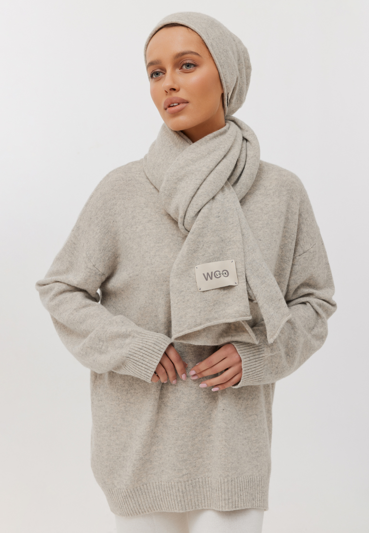 Шапка Demi Grey melange ЖЕН Шапка | Woolook Россия